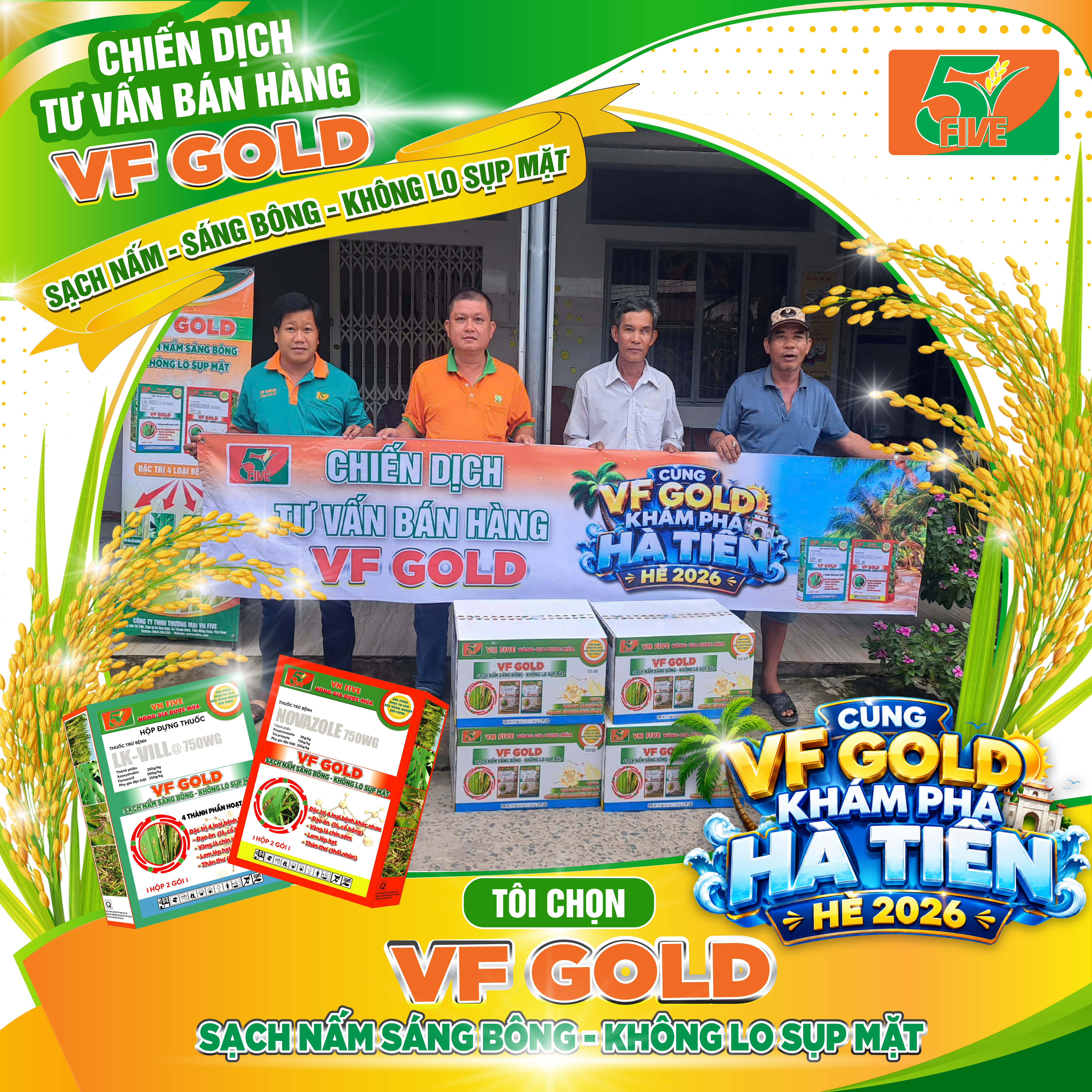 Hình ảnh tư vấn sản phẩm VF GOLD