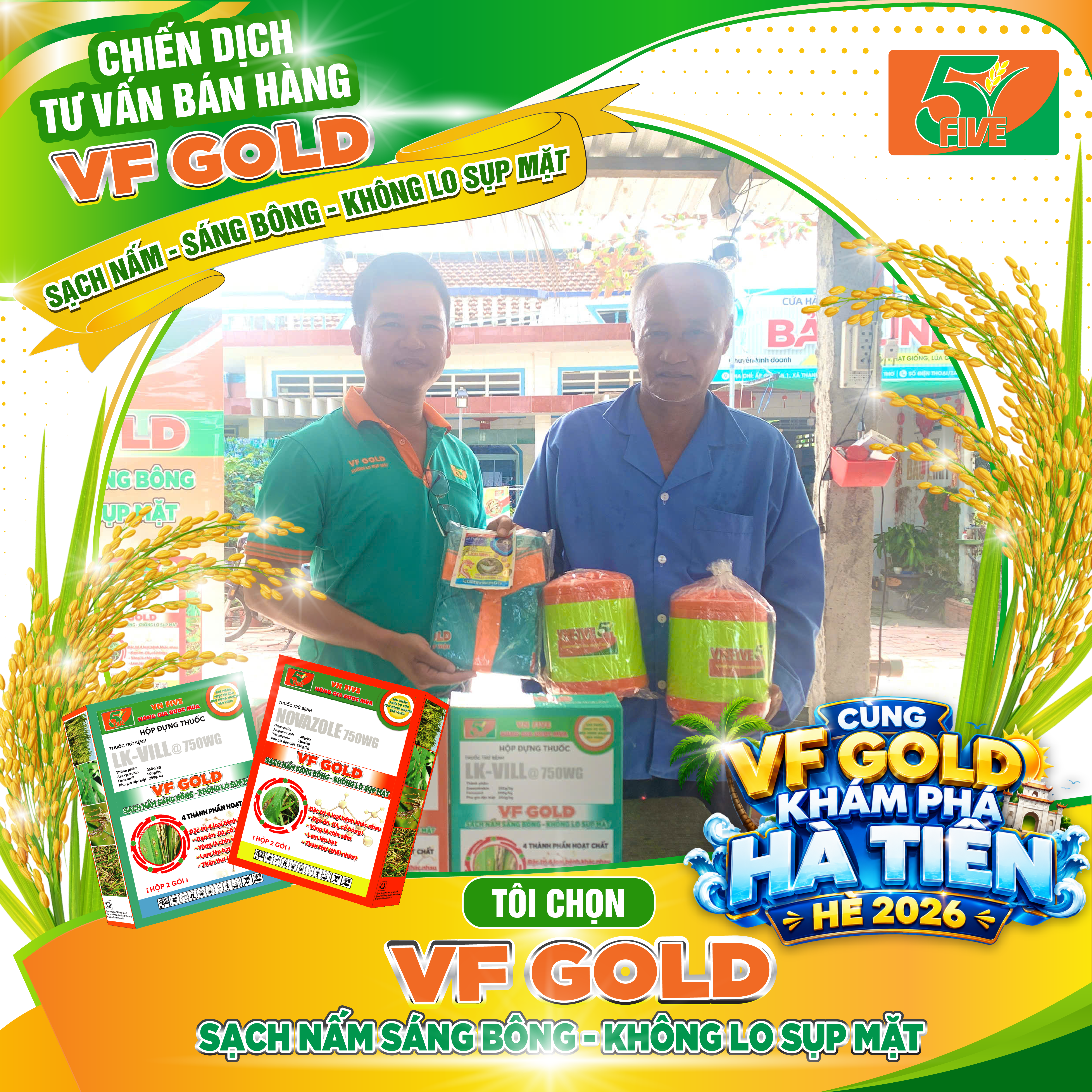 Hình ảnh tư vấn sản phẩm VF GOLD