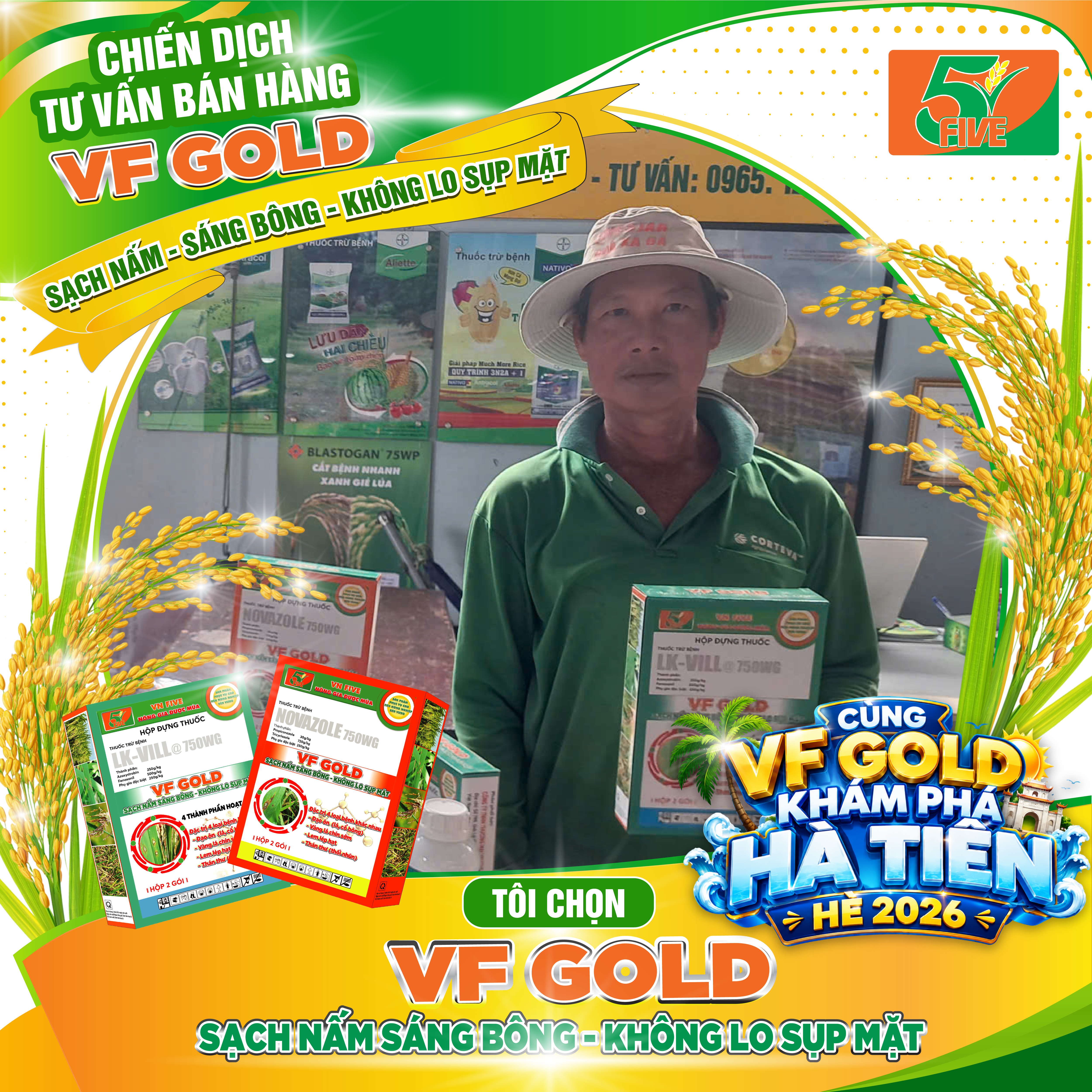 Hình ảnh tư vấn sản phẩm VF GOLD
