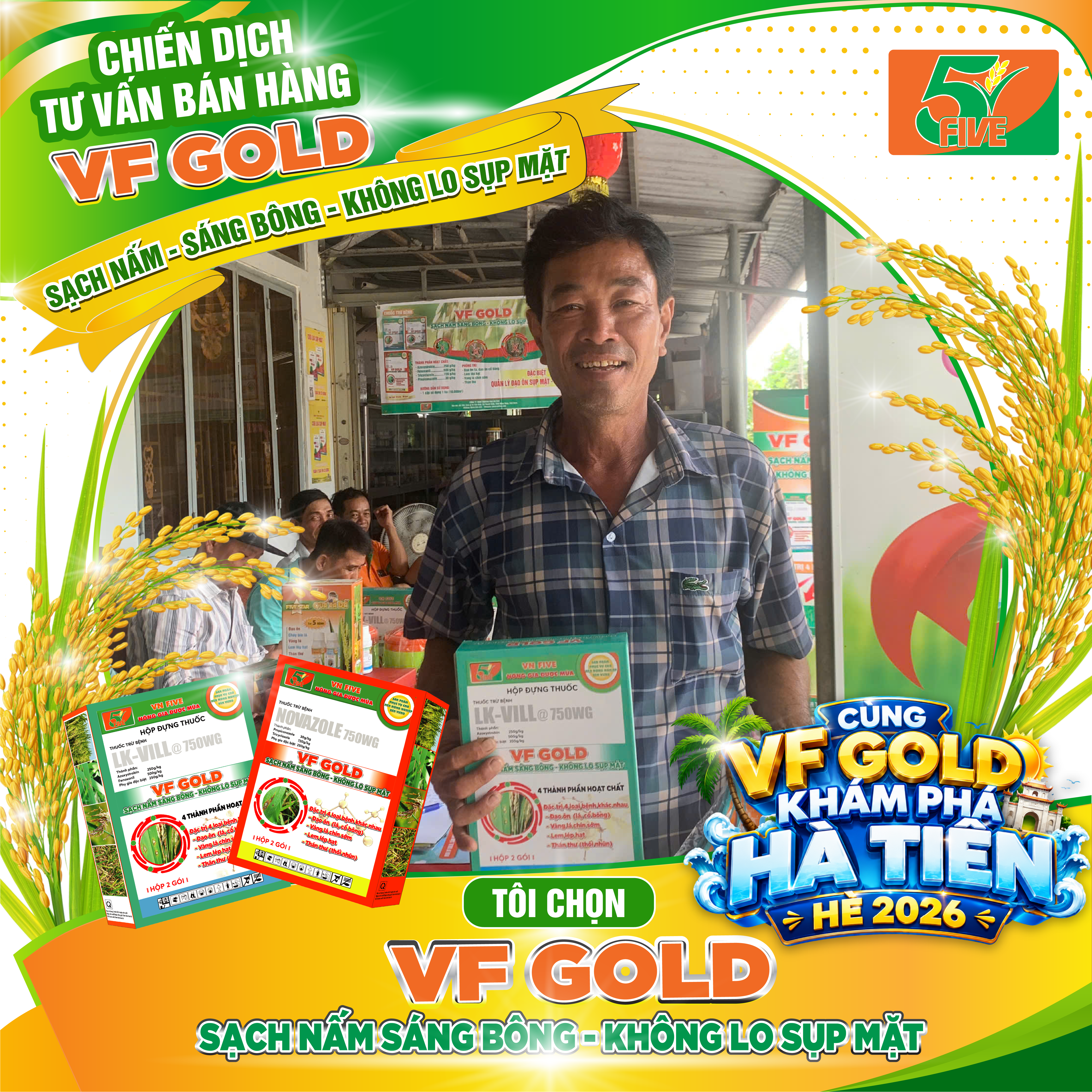 Hình ảnh tư vấn sản phẩm VF GOLD