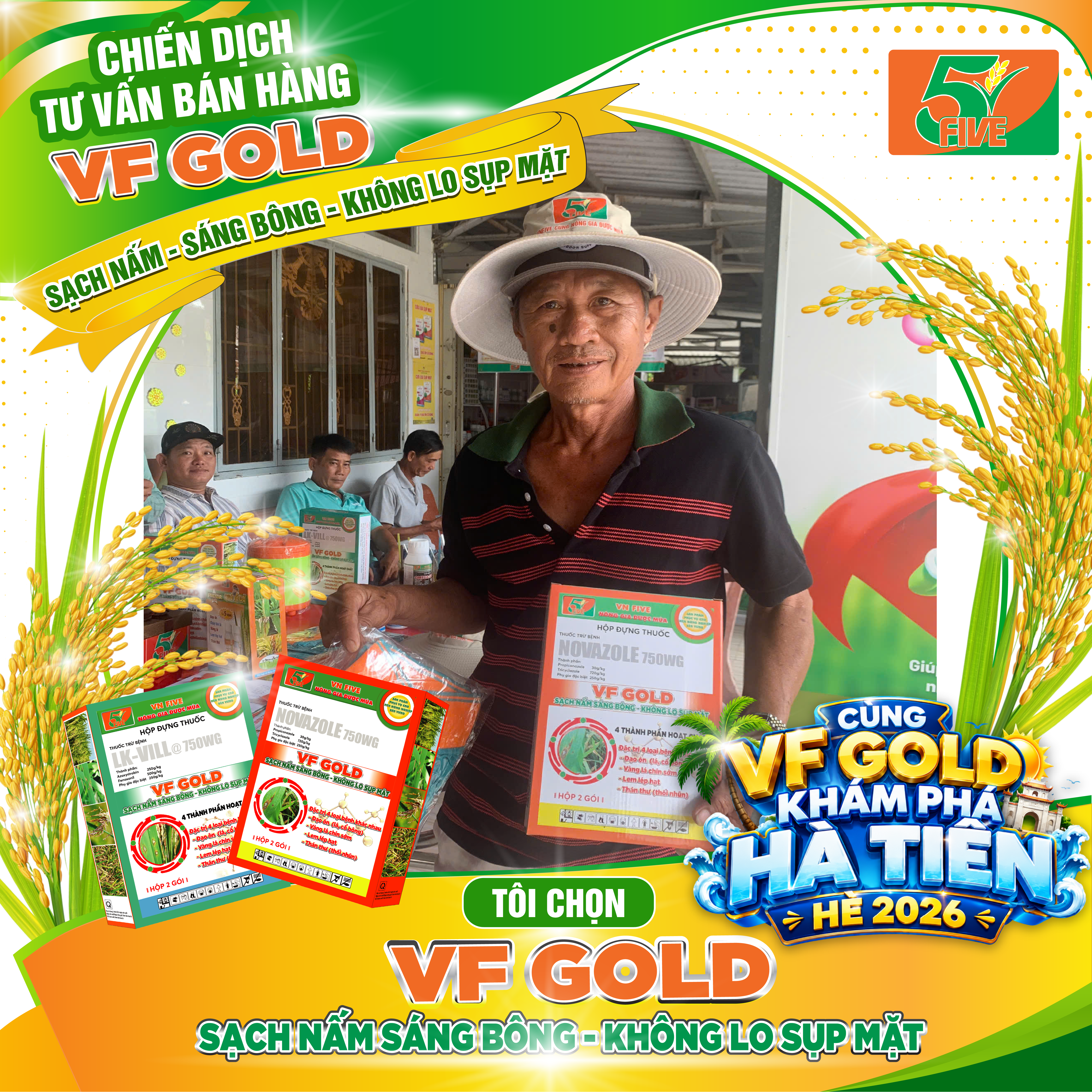 Hình ảnh tư vấn sản phẩm VF GOLD