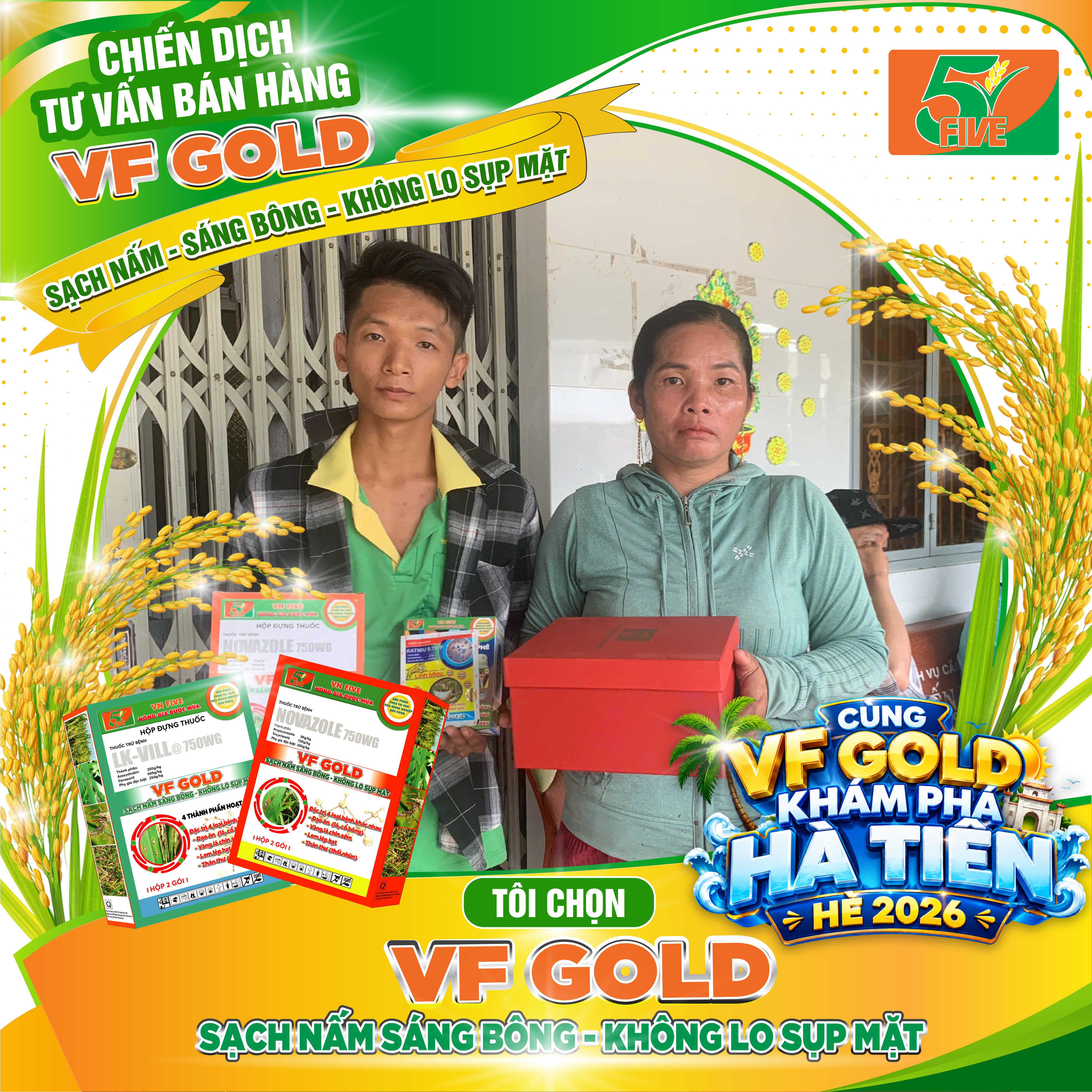 Hình ảnh tư vấn sản phẩm VF GOLD