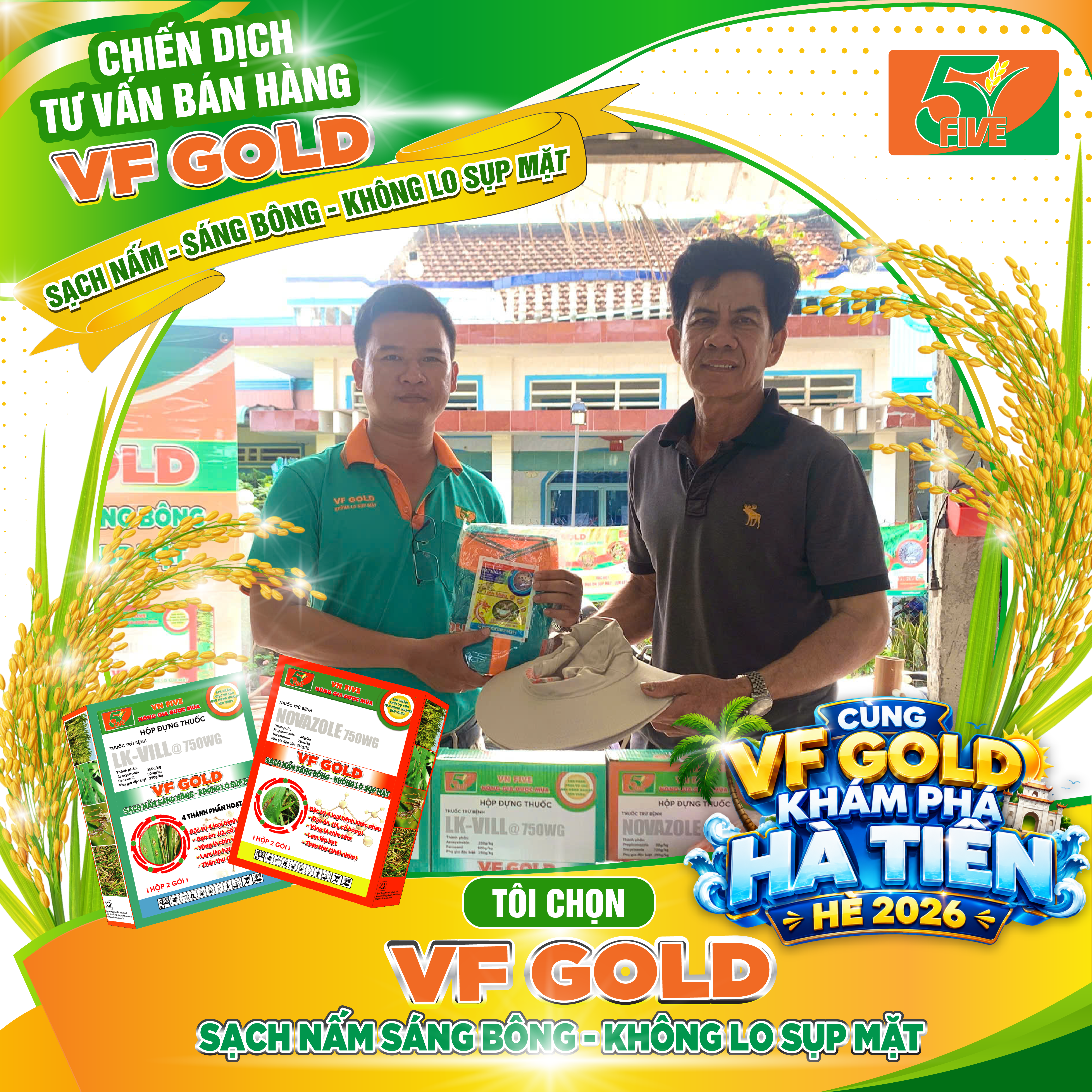 Hình ảnh tư vấn sản phẩm VF GOLD